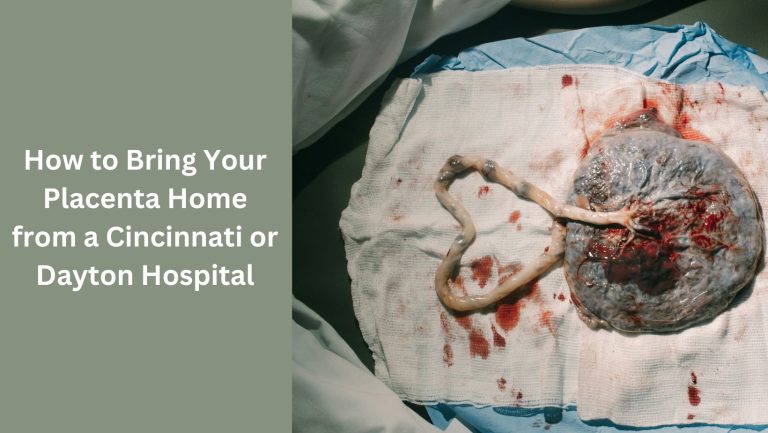 placenta with cord in shape of a heart