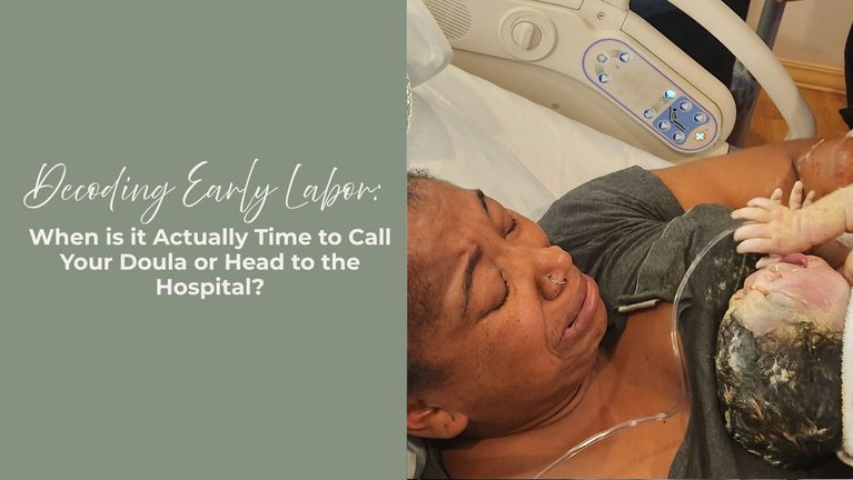 woman holding newborn baby in hospital
